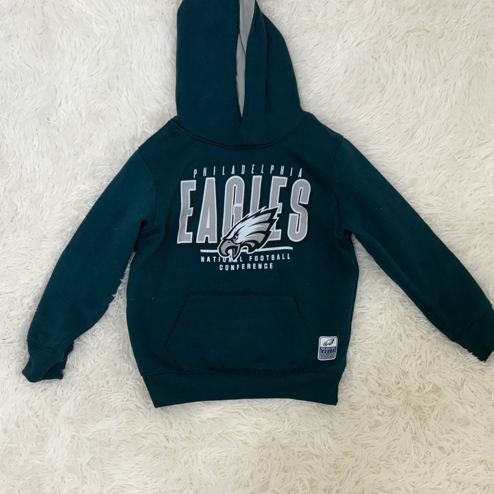 NFL Philadelphia Eagles Kids Hoodie - Dark Green
